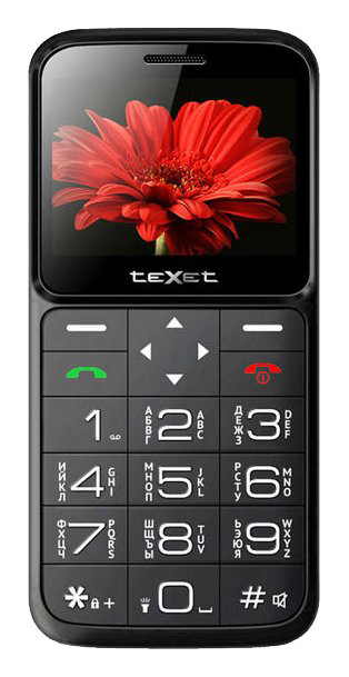 Мобильный телефон TeXet TM-B226 Black-Red