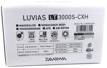 Катушка DAIWA 20 Luvias LT 3000S-CXH, 6.2:1 купить,NaN