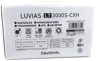 Катушка DAIWA 20 Luvias LT 3000S-CXH, 6.2:1 купить,NaN