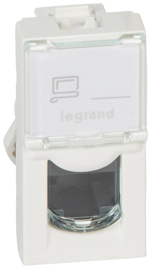 Legrand встраиваемая Mosaic (076551), телевизионный/компьютерный (RJ45), купить,NaN
