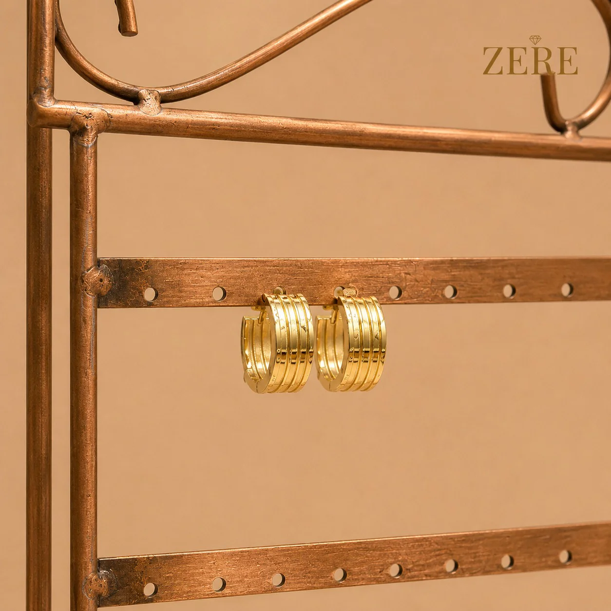 Серьги Zere ZR240730 жёлтое золото 4.13гр - ForteMarket Серьги Zere ZR240730 жёлтое золото 4.13гр купить,344050
