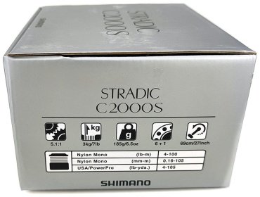 Катушка SHIMANO 23 Stradic FM C2000S, 6+1BB, 5.1:1 купить,NaN