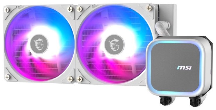 Система охлаждения MSI MAG CoreLiquid A13 240 WHITE белый купить,NaN