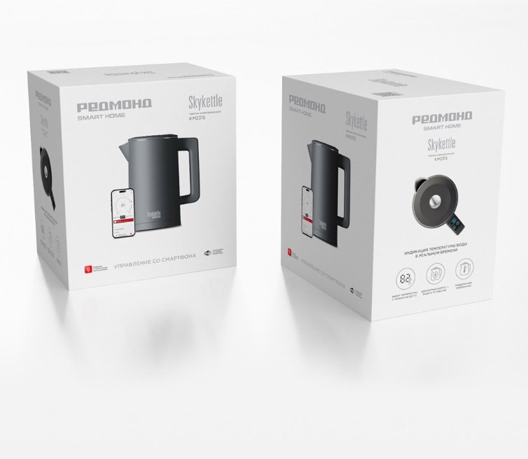 Электрочайник REDMOND SkyKettle KM231S серый купить,38990