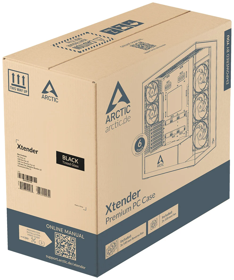Корпус Arctic ACPCC00015A черный купить,99690