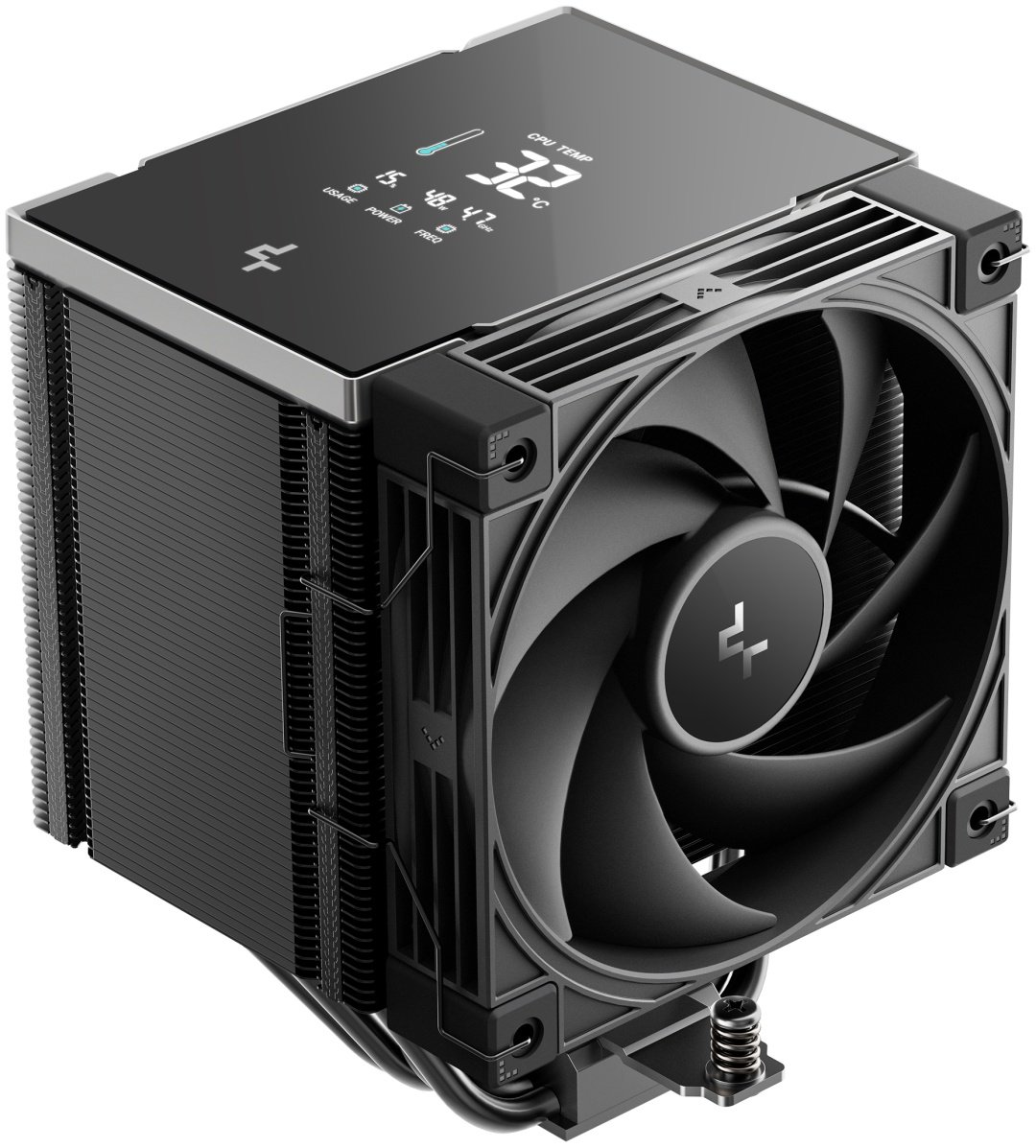 Кулер для процессора Deepcool AK500 G2 DIGITAL NYX (R-AK500G2-BKNNMN-GJD-1)