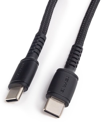Кабель Awei USB TypeC (M), 1 м, CL-71T черный купить,NaN