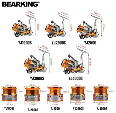 Катушка BearKing YJ# 2000S купить,NaN