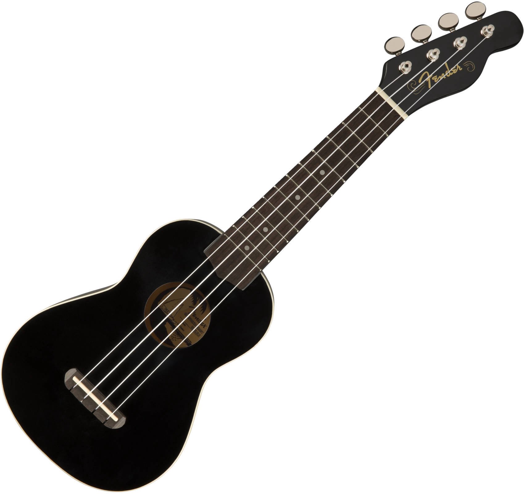Укулеле Fender Venice Soprano черный купить,NaN
