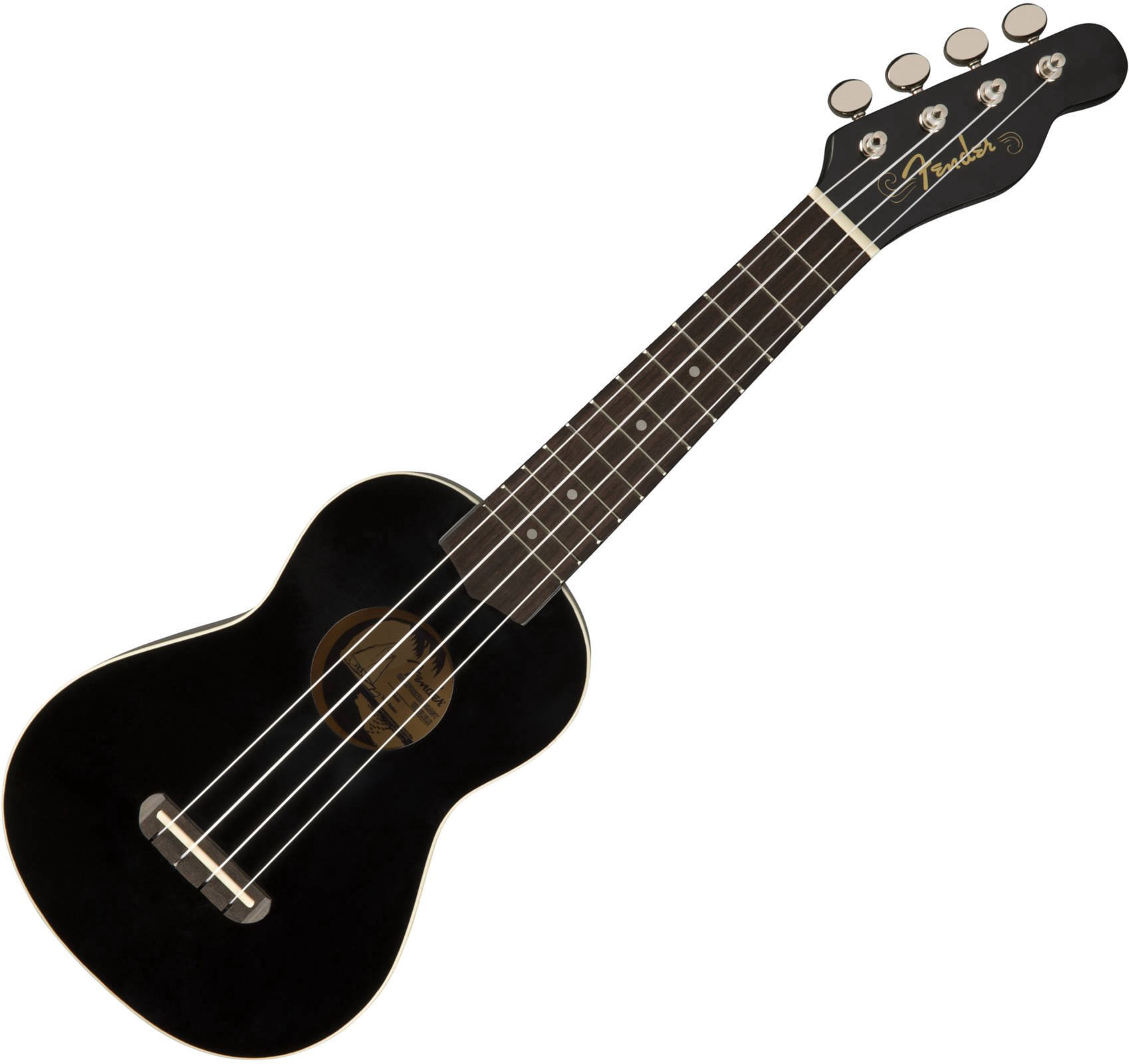 Укулеле Fender Venice Soprano черный купить,NaN
