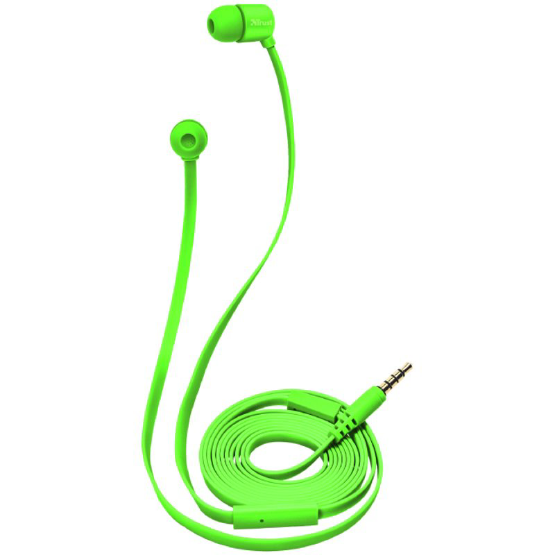 Наушники Trust Duga In-Ear зеленые