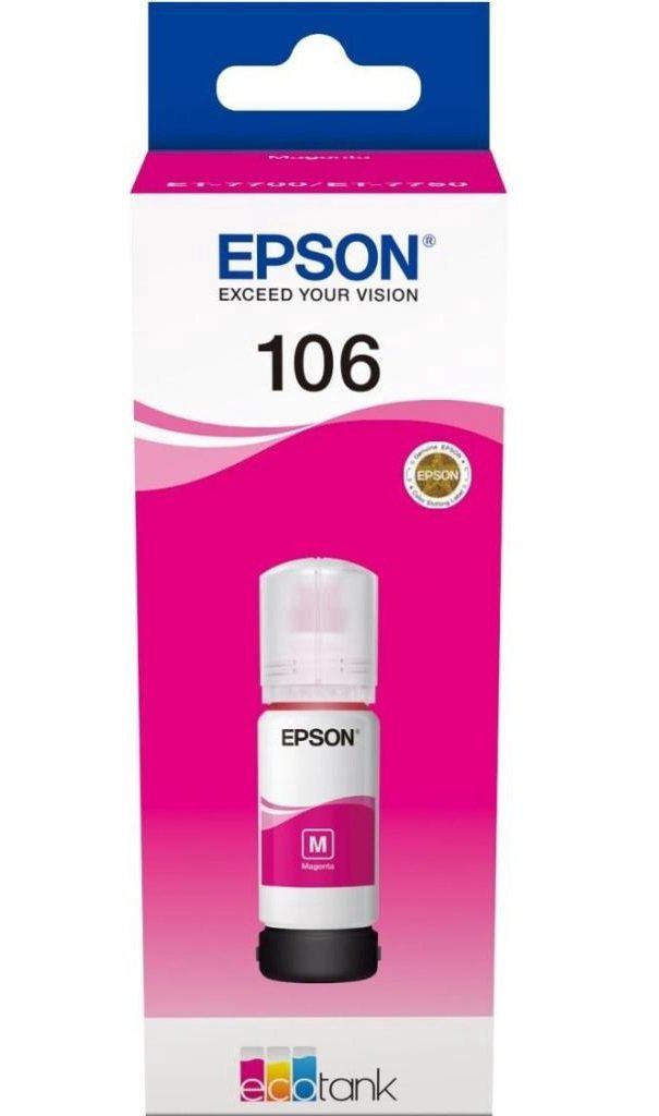 Чернила Epson C13T00R340 пурпурные