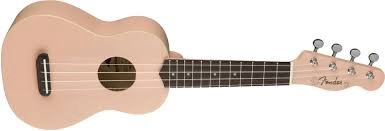 Укулеле Fender Venice Soprano розовый купить,NaN