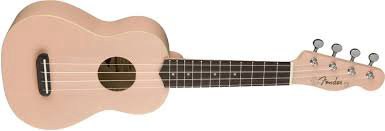 Укулеле Fender Venice Soprano розовый купить,NaN