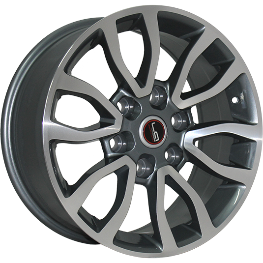 Диск Replica TY175 6х139.7 R18х7.5 СВ106.1 ЕТ25 gmf темно-серебристый купить,NaN