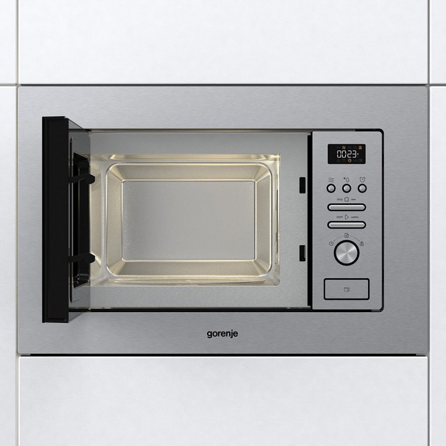 Микроволновая печь Gorenje BM201AM1X стальной - ForteMarket Микроволновая печь Gorenje BM201AM1X стальной купить,0
