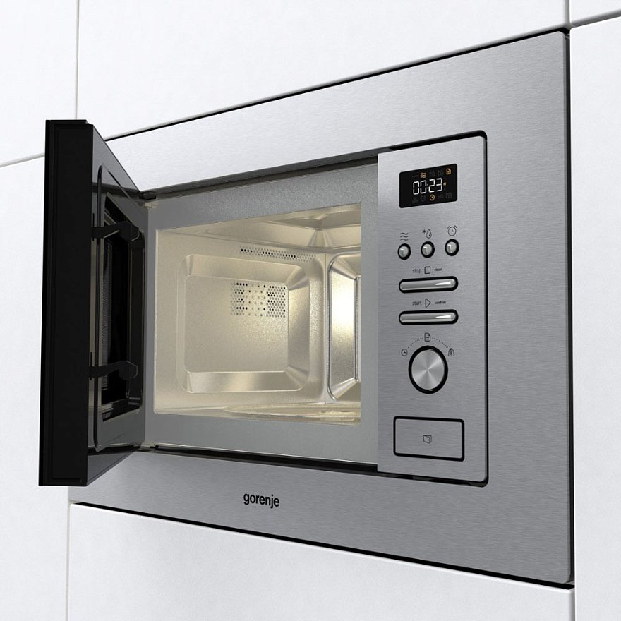 Микроволновая печь Gorenje BM201AM1X стальной - ForteMarket Микроволновая печь Gorenje BM201AM1X стальной купить,0