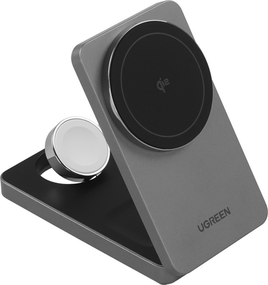Зарядное устройство Ugreen W707 for Apple Iphone/AirPods/Watch (45025) USB Type-C серый - ForteMarket Зарядное устройство Ugreen W707 for Apple Iphone/AirPods/Watch (45025) USB Type-C серый купить,46159