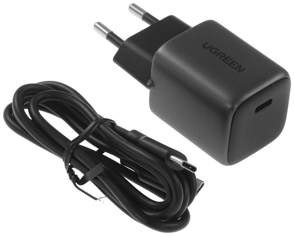 Зарядное устройство Ugreen W707 for Apple Iphone/AirPods/Watch (45025) USB Type-C серый