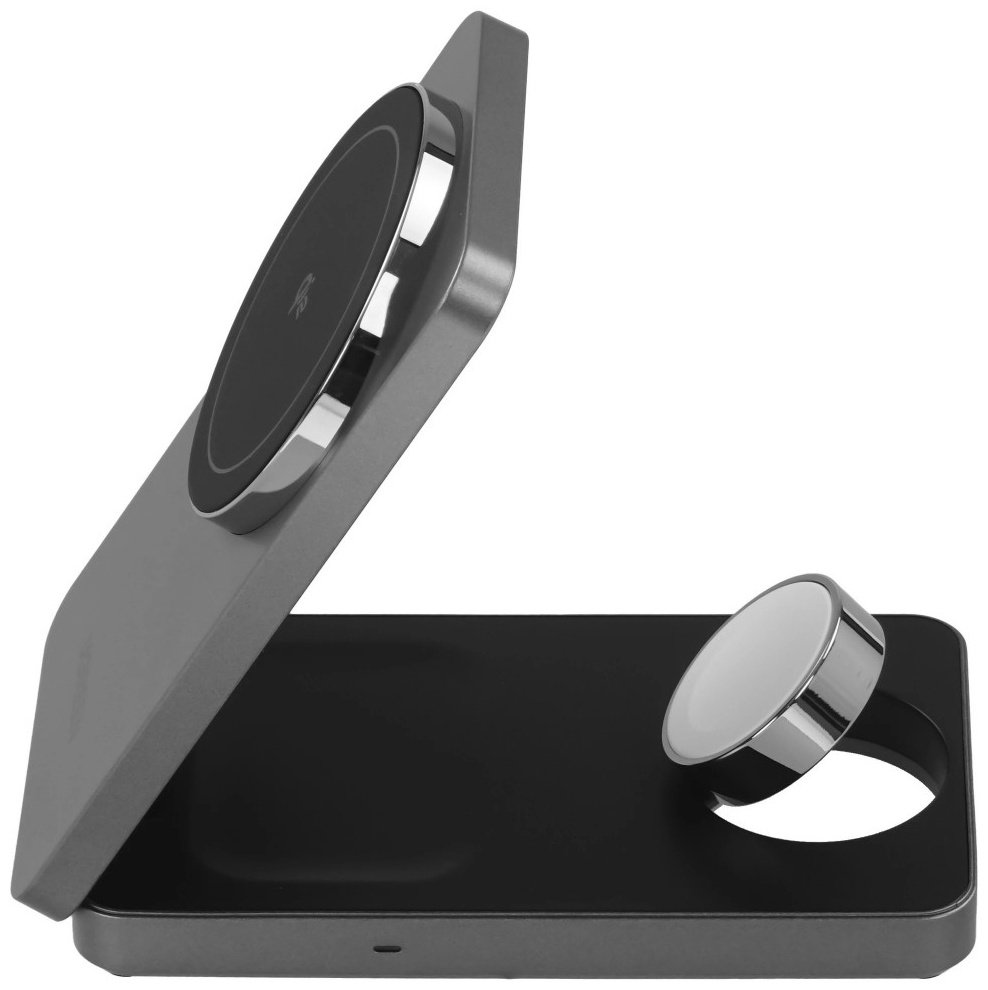 Зарядное устройство Ugreen W707 for Apple Iphone/AirPods/Watch (45025) USB Type-C серый