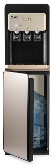 Кулер для воды A.E.L. LD-AEL-806a черный, золотистый - ForteMarket Кулер для воды A.E.L. LD-AEL-806a черный, золотистый купить,0