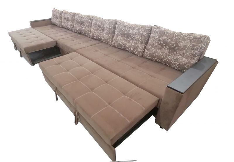 Диван Al.Mebel Бостон коричневый  купить,417300