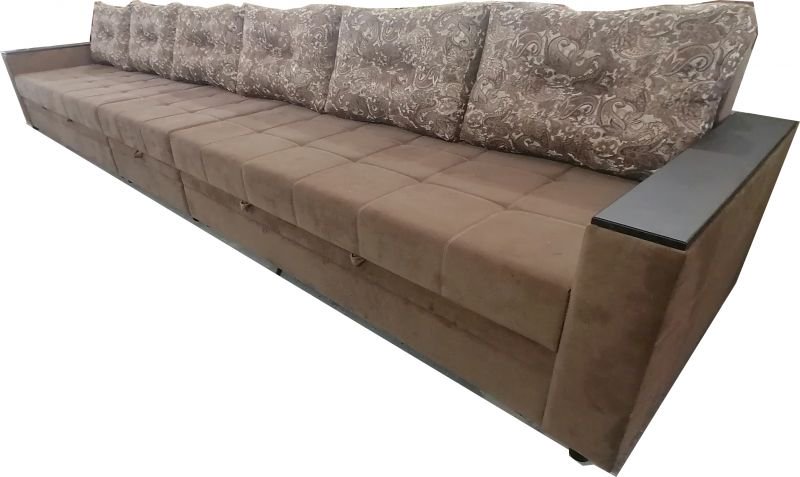 Диван Al.Mebel Бостон коричневый 
