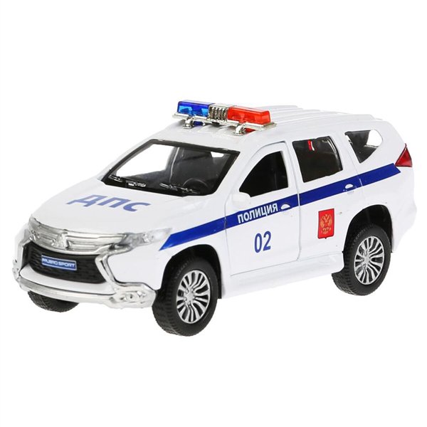 Машинка Технопарк Mitsubishi Pajero Sport Полиция 12см  купить,NaN