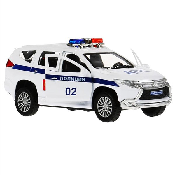 Машинка Технопарк Mitsubishi Pajero Sport Полиция 12см  купить,NaN