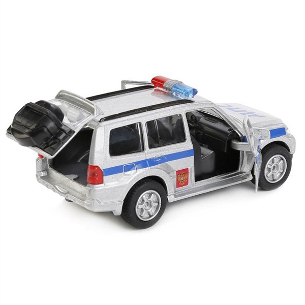 Машинка Технопарк Mitsubishi Pajero Полиция 12см купить,NaN