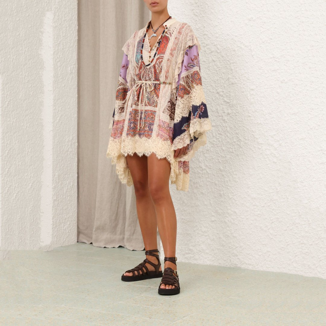 Повседневное платье Zimmermann мультиколор XS купить,NaN
