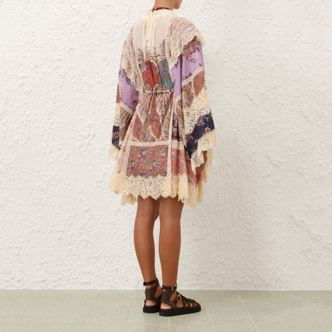 Повседневное платье Zimmermann мультиколор XS купить,NaN