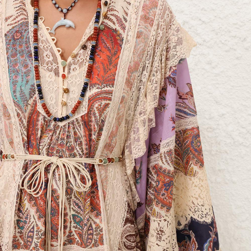 Повседневное платье ZIMMERMANN мультиколор купить,0