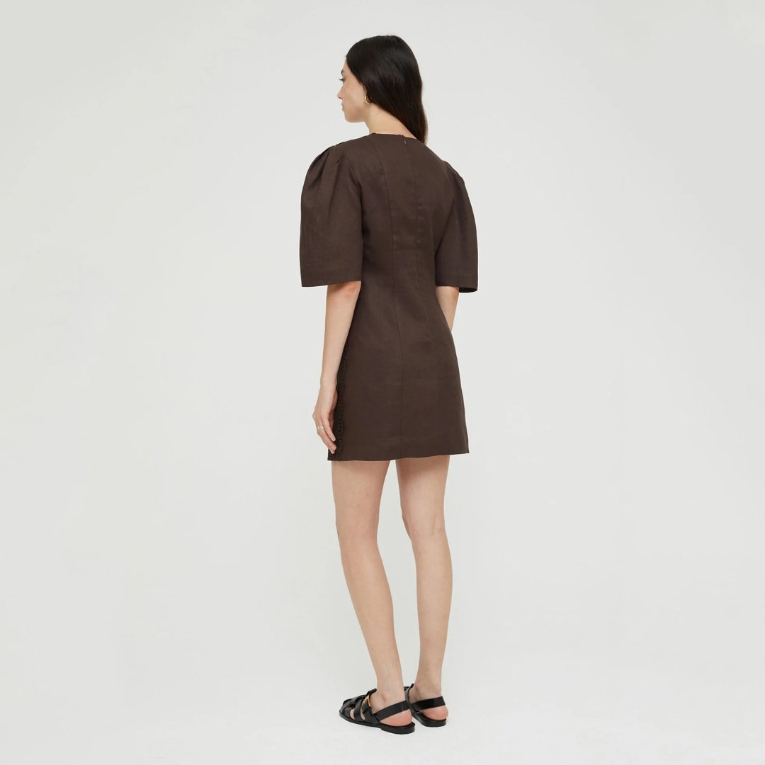 Повседневное платье Isabelle Blanche коричневые XS 40-42 купить,NaN