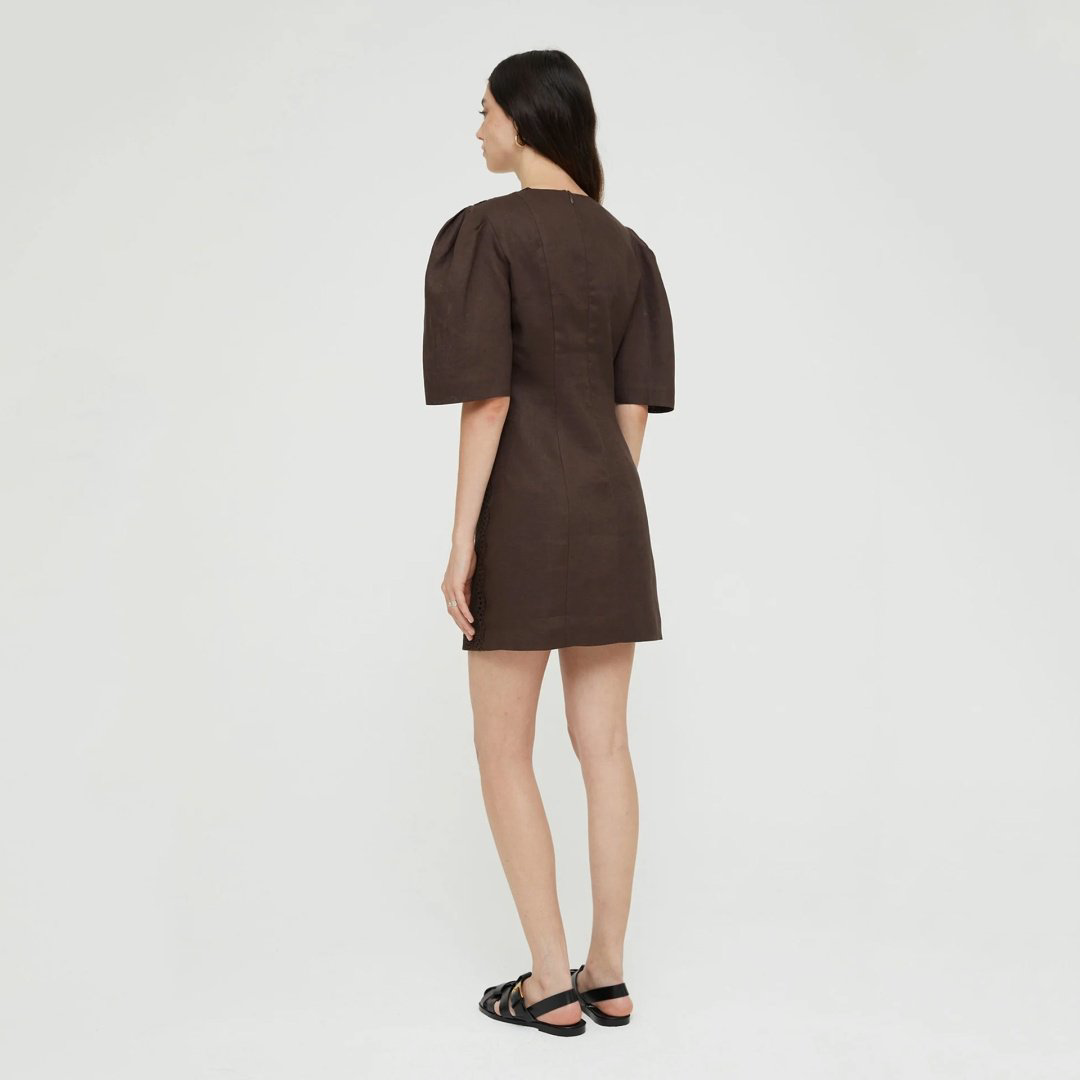 Повседневное платье Isabelle Blanche коричневые XS 40-42 купить,NaN