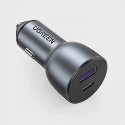 Зарядное устройство Ugreen CD213 USB-C PD+USB-A QC 42.5W 60980 Grey Metallic