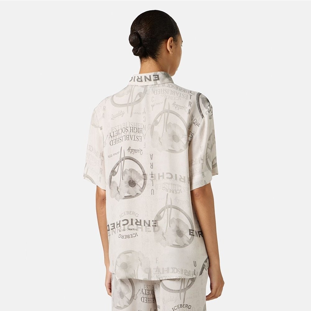 Рубашка Iceberg молочные XS 40-42 купить,NaN