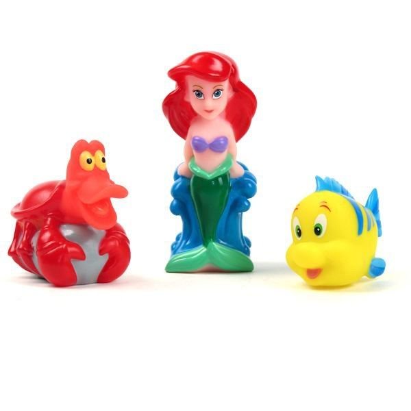Игрушка для ванной Играем вместе Ариэль Себастьян и Флаундер купить,NaN