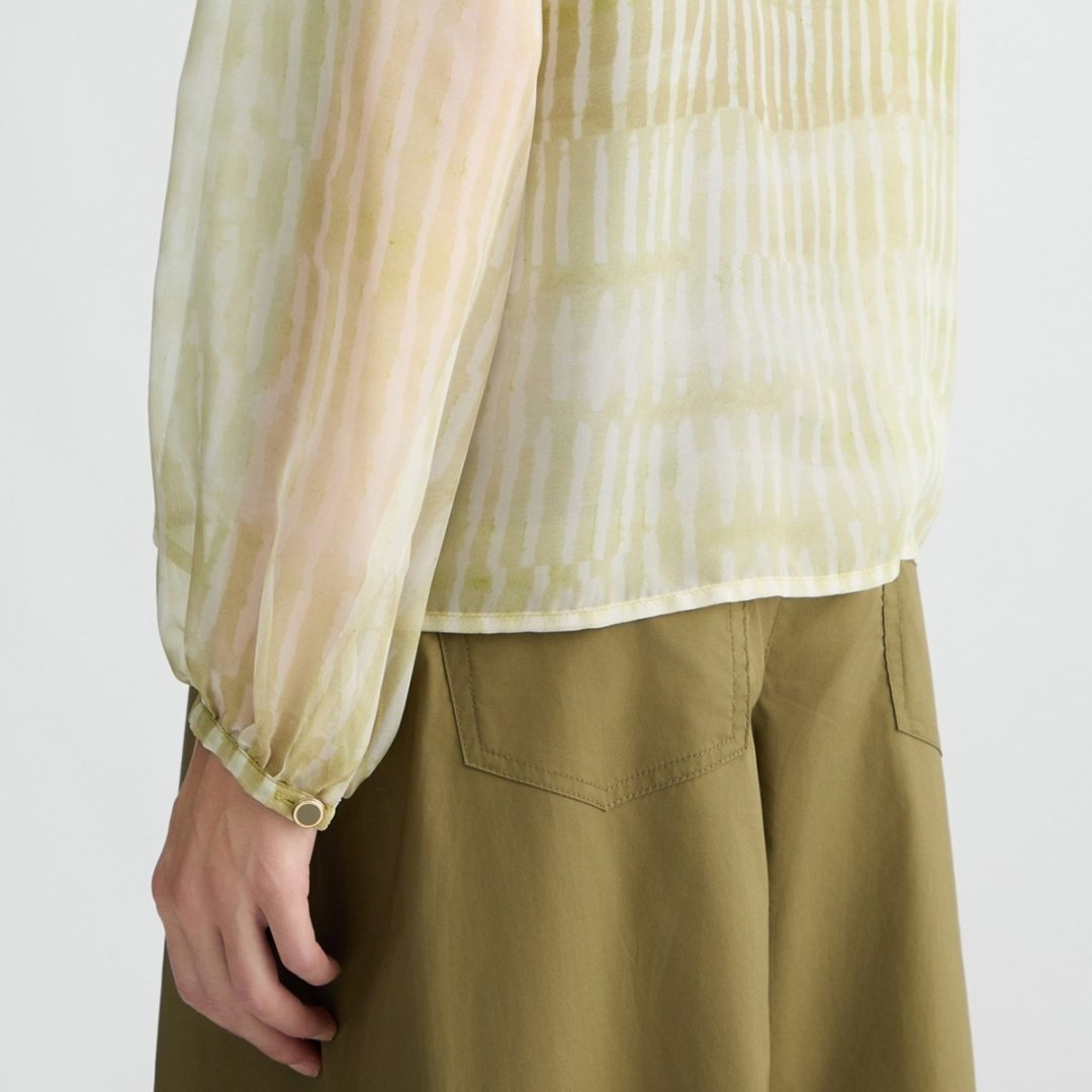 Блузка LIU JO зеленый купить,0