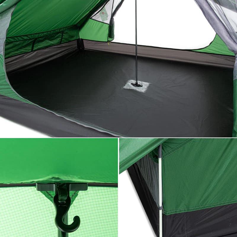 Палатка Naturehike Force UL NH20ZP080# зеленая купить,NaN