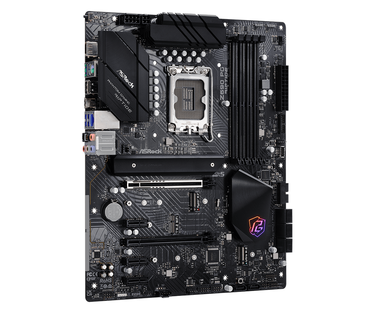 Материнская плата ASRock Z690 PG Riptide - ForteMarket Материнская плата ASRock Z690 PG Riptide купить,0