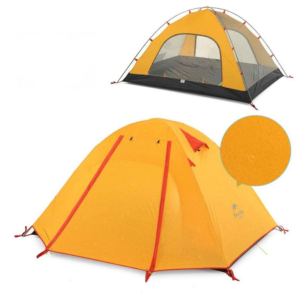 Палатка Naturehike P-Series NH18Z033-P# оранжевая купить,NaN