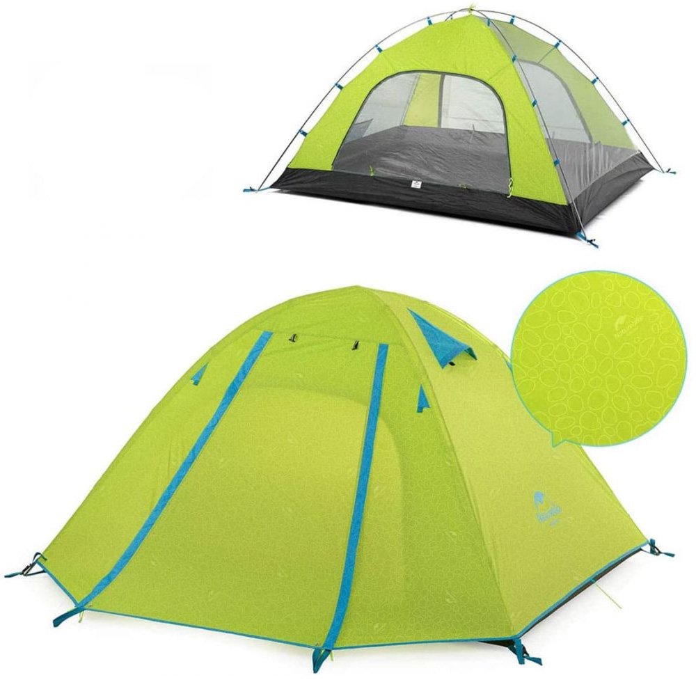 Палатка Naturehike P-Series NH18Z033-P# зеленая купить,NaN