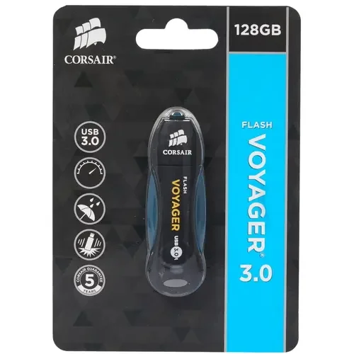 USB-флешка Corsair Flash Voyager CMFVY3A-128GB 128Gb Black  купить,0