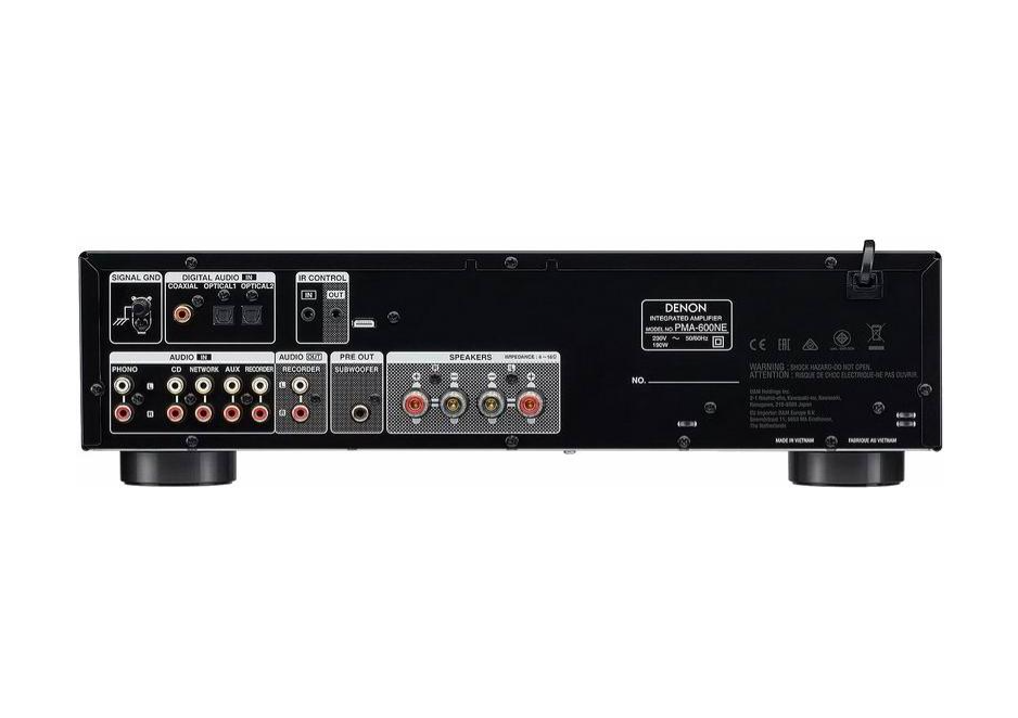 Стереоусилитель Denon PMA-600NE черный - ForteMarket Стереоусилитель Denon PMA-600NE черный купить,0