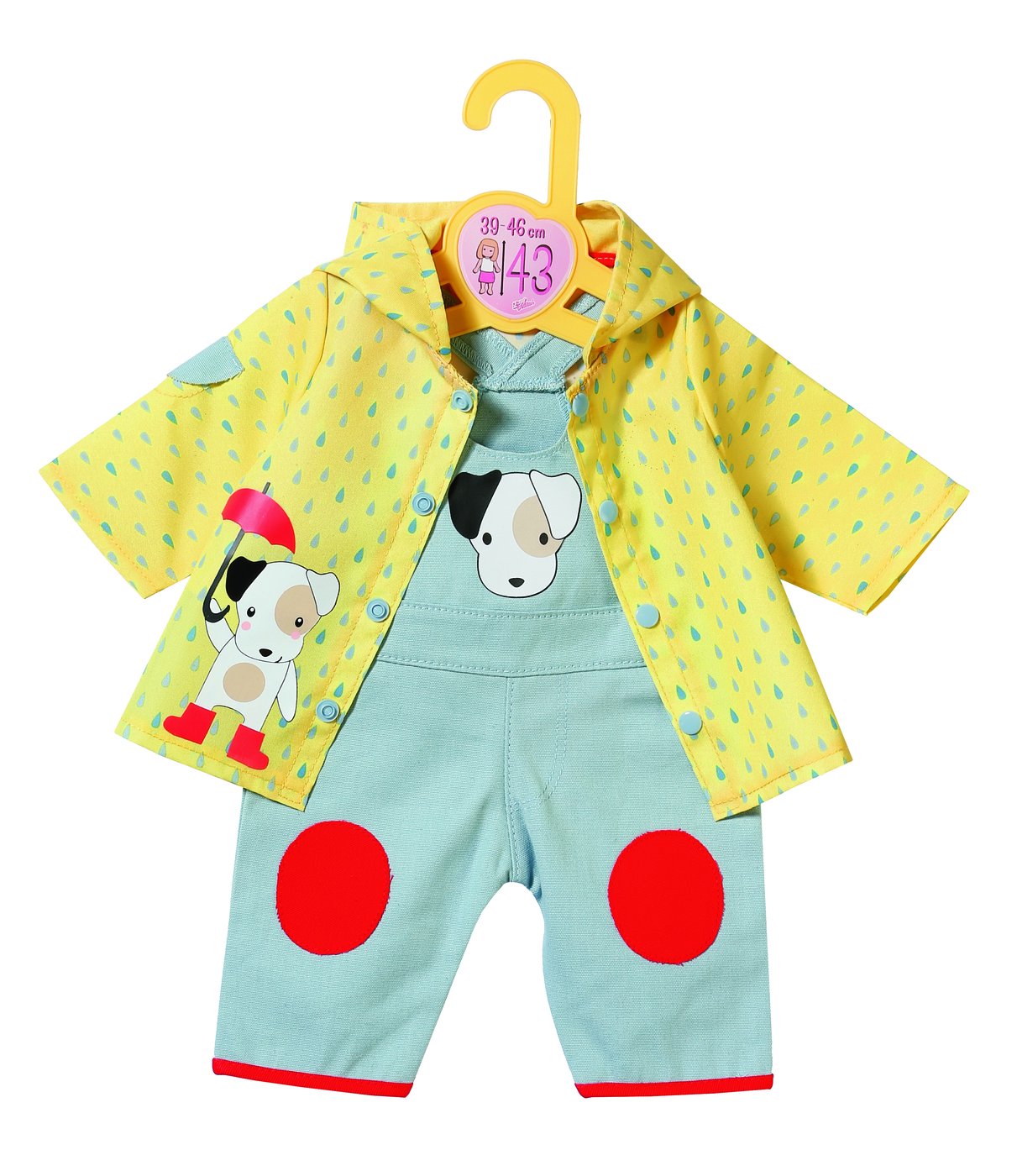 Комбинезон и курточка Zapf Creation от дождя 39-46 см  купить,NaN