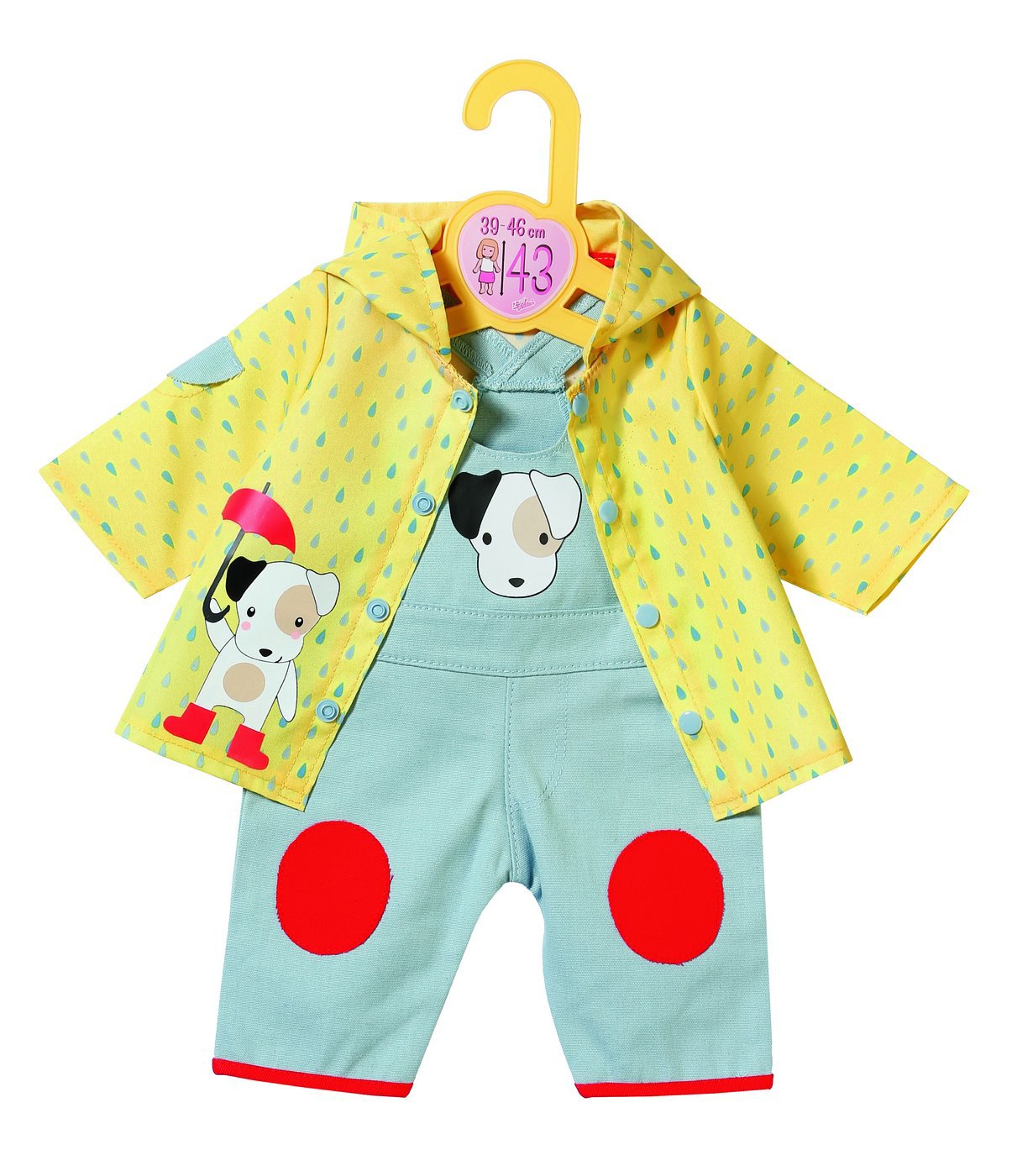 Комбинезон и курточка Zapf Creation от дождя 39-46 см  купить,NaN
