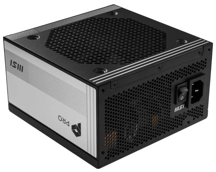 Блок питания MSI PRO A850PL PCIE5 850 Вт купить,71663