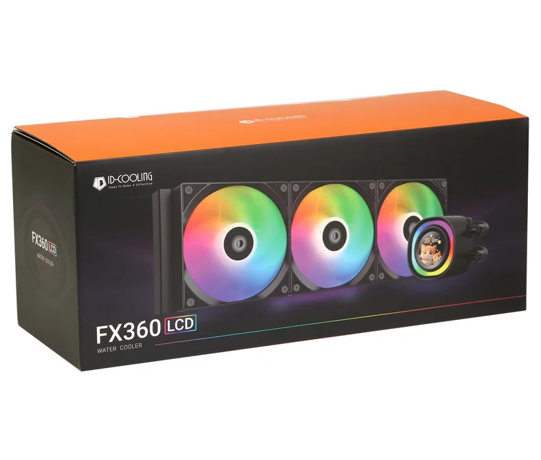Система водяного охлаждения ID-Cooling FX360 ID-CPU-FX360 LCD Black купить,47810