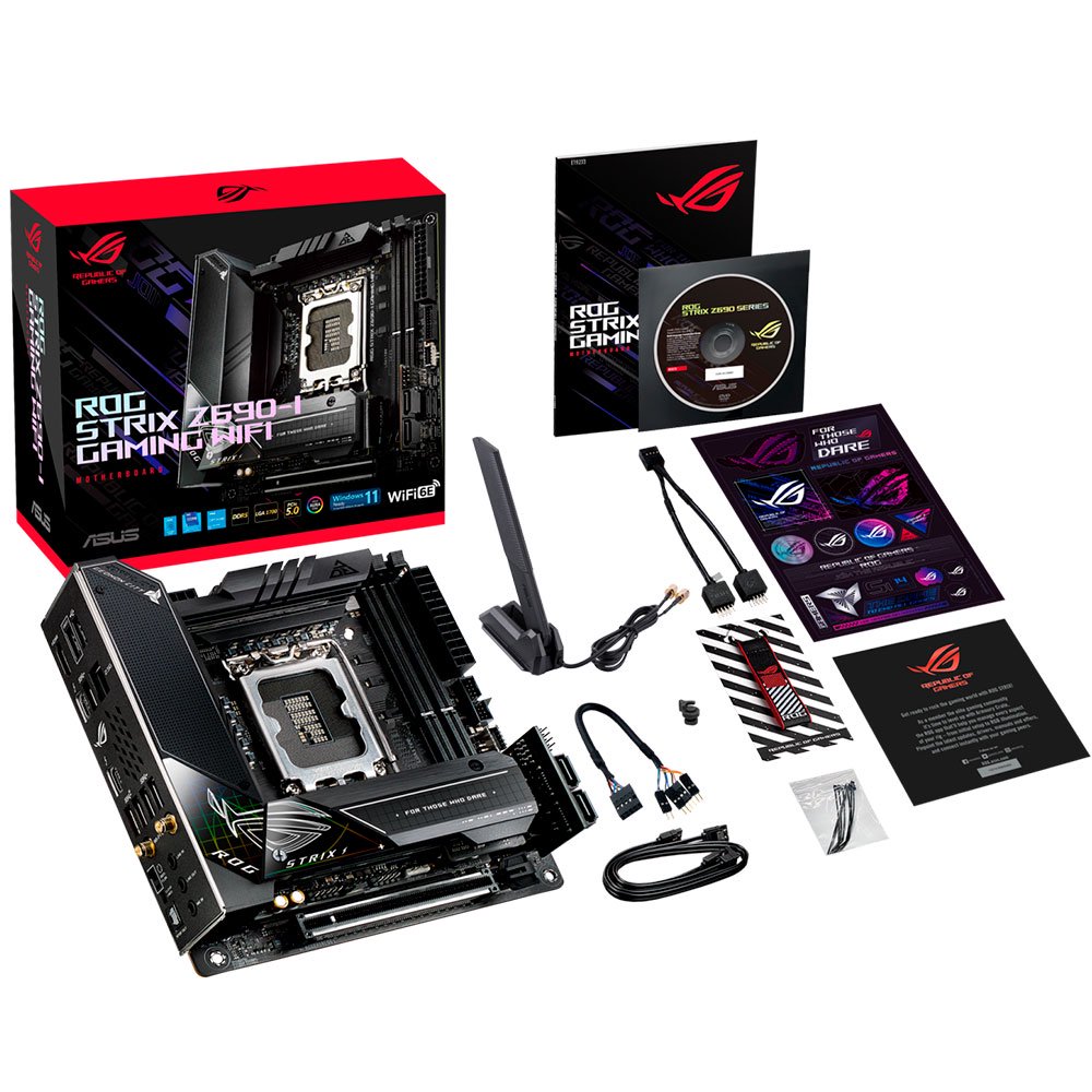 Материнская плата Asus ROG STRIX Z690-I Gaming WIFI купить,0